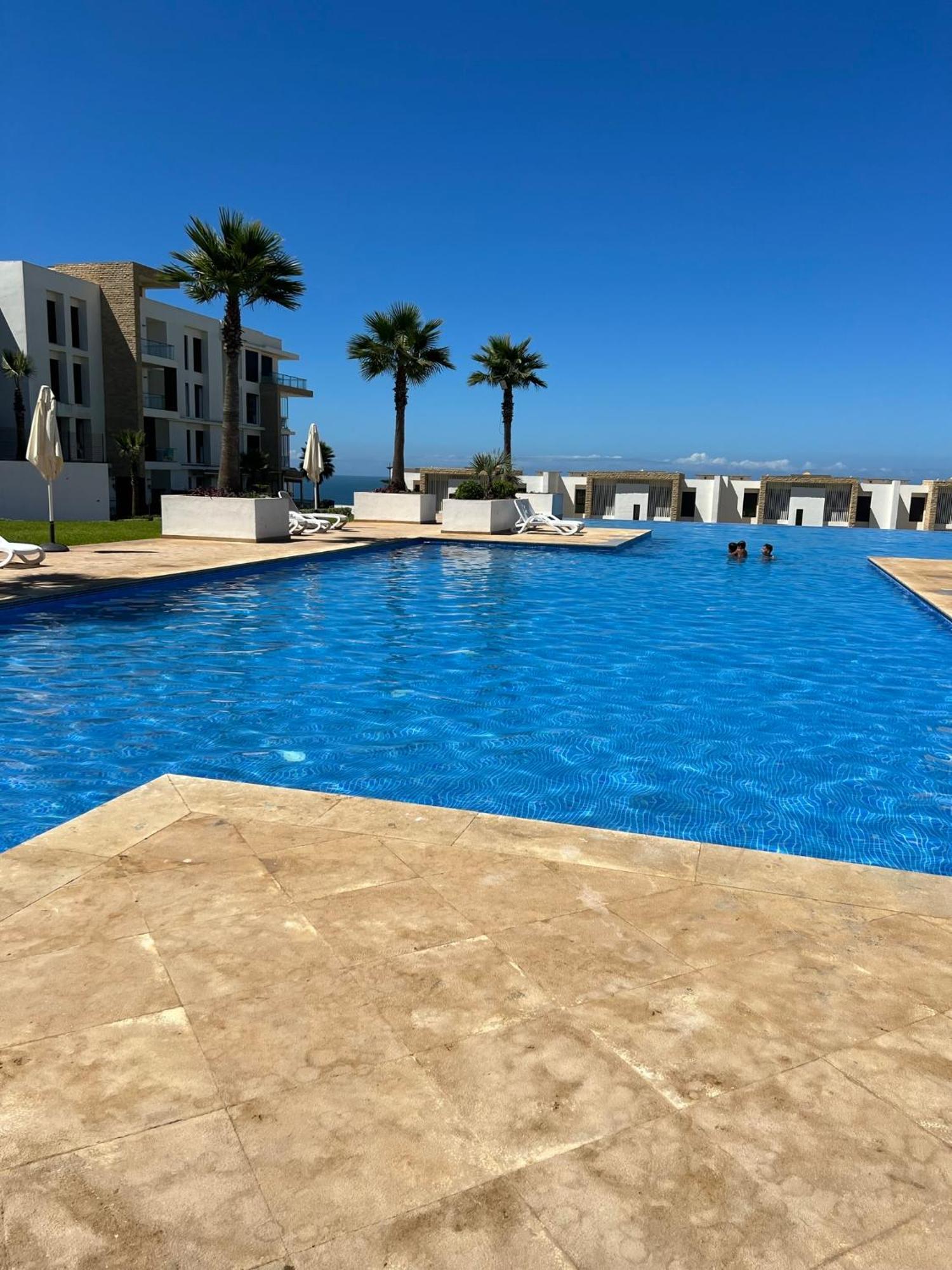 2 Bedroom Apartment With Sea View And Private Pool Sidi Bouqnadel Экстерьер фото